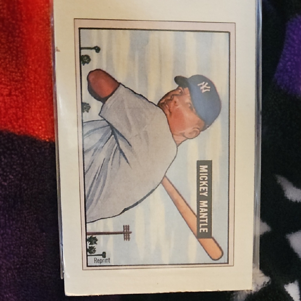 Mickey Mantle Baseball Card